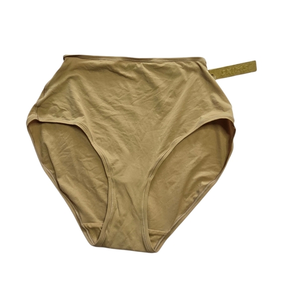 SKIMS Fits Everybody Full Brief Panty Sienna Tan Size Medium NWT - Picture 2 of 5